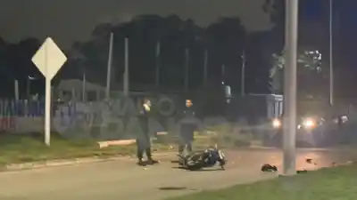 Derrapó en el Parque Industrial y llegó inconsciente al hospital: los detalles del siniestro