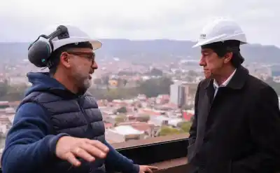 El gobernador Sadir visitó la obra del nuevo hotel Amérian Jujuy y reveló un dato clave para el turismo