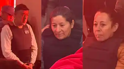 Así llegaron los acusados al juicio por Loan: besos, camisetas y custodia blindada