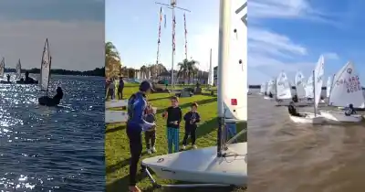 El río Paraná fue testigo de una batalla épica: más de 270 veleros en juego