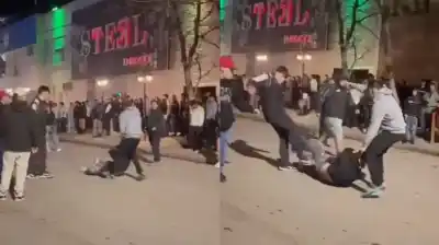Salió del boliche y lo arrastraron por el asfalto: el video que estremece a Neuquén