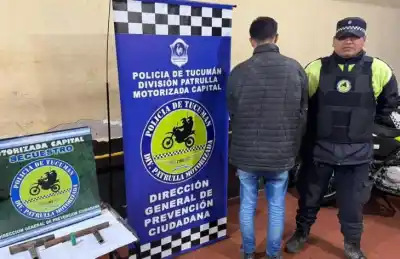 Un arma casera y una amenaza: así atraparon al violento en la zona sur