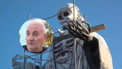 La muerte que conmueve a La Banda: el dueño de la emblemática estatua de San La Muerte falleció de un infarto