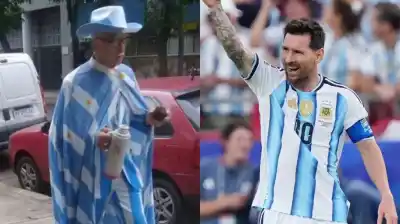 Tres gritos de Messi y la locura total: los memes que explotaron en el debut mundialista