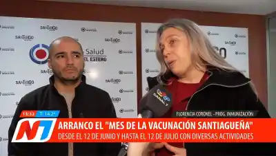 Lanzan el Mes de la Vacunación Santiagueña: qué vacunas estarán disponibles y dónde aplicarlas