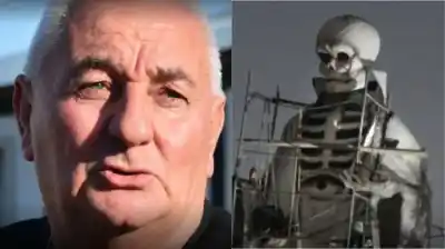 Construyó una estatua de 13 metros a San La Muerte y apareció sin vida: la Justicia investiga