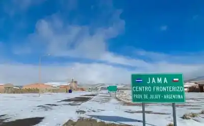 Nieve y viento blanco: el Paso de Jama sigue cerrado y no hay fecha de reapertura