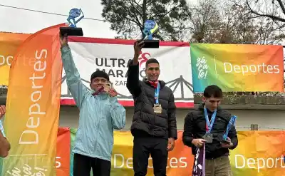 De Jujuy al podio: el corredor que dejó helada a la competencia en Zárate