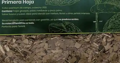 Alerta en Santa Fe: prohibieron una conocida yerba mate y piden no consumirla