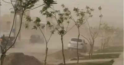 Alerta amarilla en Jujuy: el viento Zonda trae polvo, calor extremo y peligro en rutas