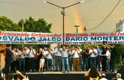 Jaldo celebró el aniversario de Villa Quinteros con importantes obras