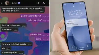 Le mandó un mensaje para avisarle que atropellaron a su hermana y su reacción se volvió viral