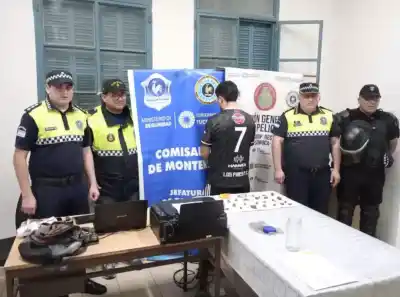 Operativo en el clásico jugado en Monteros: Detenciones por drogas y robo de pelota