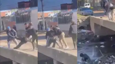 Vecinos de Lomas de Zamora se tomaron la justicia por mano propia: lo golpearon, lo arrojaron a un arroyo y le dispararon