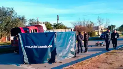Avenida Lugones: el fatal impacto que dejó sin vida a un motociclista