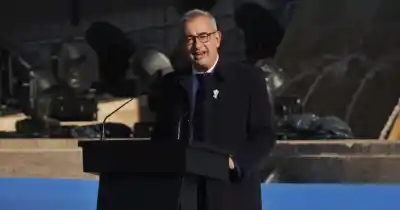 Desde el Monumento, Javkin lanzó un mensaje directo a Milei: “Dimos la pelea histórica para salvar a Rosario”