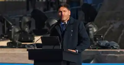 El conmovedor discurso de Pullaro en el Monumento: “Hoy la gente camina con más esperanza que miedo”
