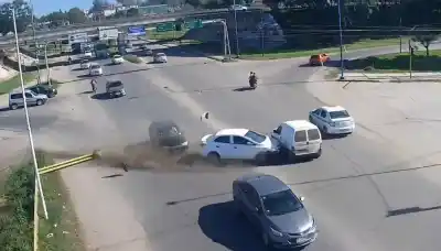 Una nena de 4 años al hospital tras un violento choque en Banda del Río Salí
