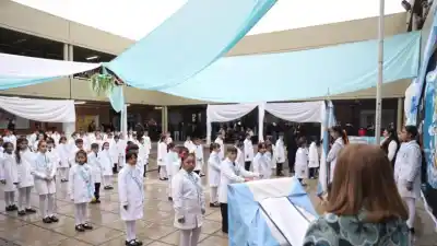 Con la promesa de 100 alumnos y nuevas obras, la Escuela Manantiales Sur vivió una jornada histórica