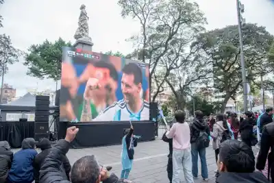 La fiesta celeste y blanca que se vivió en el corazón de Tucumán