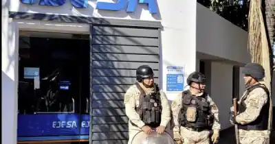 Le pusieron custodia a Ejesa en Libertador: la protesta que expuso boletas de hasta $1,5 millones