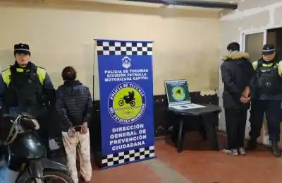 En pleno arrebato en la Capital: los atraparon a los pocos minutos y con el botín