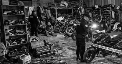 Allanaron bunkers en San Pedro: el hallazgo que destapó una red de motos robadas
