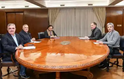 Jaldo, Jalil y Sáenz se sentaron con Caputo y Santilli: ¿qué pidieron los gobernadores del NOA?