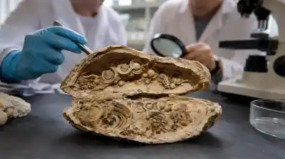Hallaron un fósil de 125 millones de años con crías intactas en su interior y reescribe la historia de los moluscos