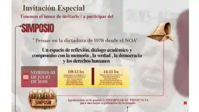A 50 años del golpe: la UNSE será sede de un simposio que promete revelar lo que no se contó