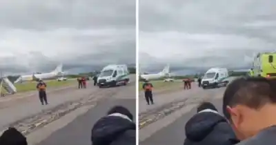 Un Boeing 737 se despista en Jujuy: ambulancias y rescates se toman el aeropuerto