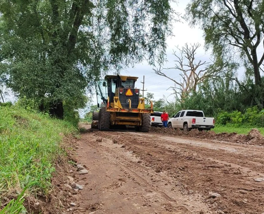 Trabajos en ruta nacional 157
