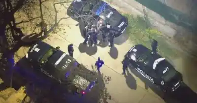 Escapaba por los techos tras un robo, pero un dron lo delató: la imagen que lo condenó