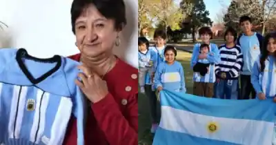 Tejió siete pulóveres para sus nietos y lo que pasó después nadie lo imaginó