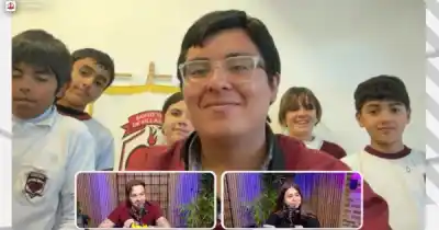 Les respondió Messi: la emoción de los alumnos salteños que le cantaron el feliz cumpleaños