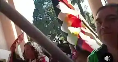 Tensión en el Senado: manifestantes originarios quisieron tomar el recinto tras votación clave