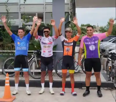 Carlos Castillo brilla en el inicio de temporada: triple podio en ciclismo de ruta