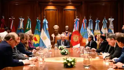 Recibió a los vicegobernadores del Norte Grande: ¿qué se trató en la cumbre?
