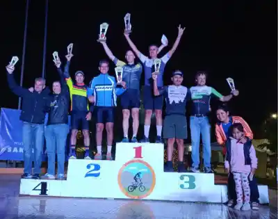 Triunfo monterizo en el Rally Nocturno de Mountain Bike “Isidro Reyes”