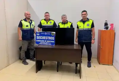 La Policía recupera televisor robado en el barrio Villa Alcira de Monteros