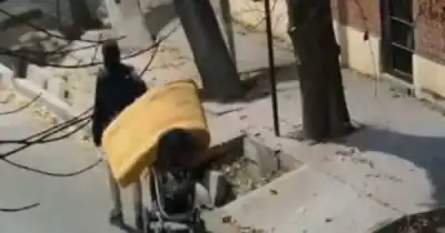 Robaban con un coche de bebé y lo que escondían adentro dejó helada a la policía