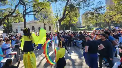 Plaza Urquiza se llenó de actividades: la estrategia que busca frenar las adicciones en Tucumán