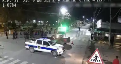 Impactante choque en Campo Quijano: dos adolescentes de 14 años terminaron en el hospital