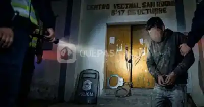 Detectaron movimientos extraños y lo que encontraron en un centro vecinal los dejó helados