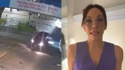 El video que muestra el momento exacto en que el Tren de la Costa arrolló a Ernestina Pais