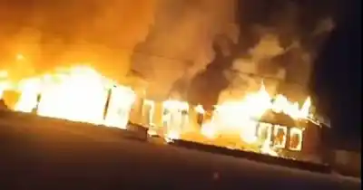 Un incendio arrasó con un café en Uspallata y lo que encontraron los bomberos es impactante
