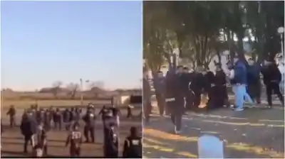 Final de fútbol terminó en tragedia: policía está grave tras recibir un hierro en la cabeza