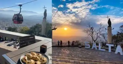 Subí al San Bernardo y comé con esta vista: cuánto sale la docena de empanadas