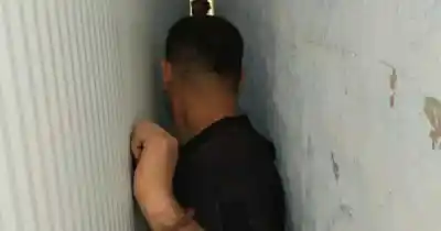 Un estudiante quedó atrapado entre dos paredes en Guaymallén y el rescate fue de película