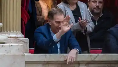 Diego Santilli ya asumió como jefe de Gabinete y lanzó un duro mensaje contra Adorni
